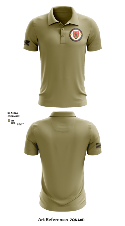 USAG Fort Sill 33635328 Short Sleeve Performance Polo - 6