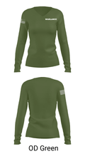 WARLANCE 22469950 Women's Long Sleeve V-neck Shirt - 40
