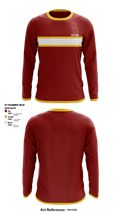 University Of Southern California Diving 38780209 Long Sleeve Performance Shirt - 1
