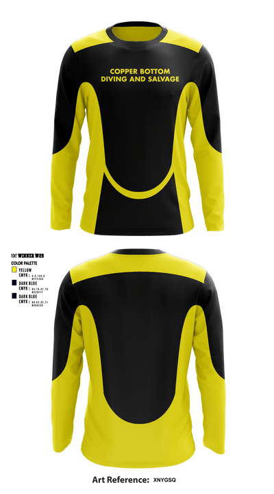 Copper Bottom Diving and Salvage 39397698 Long Sleeve Performance Shirt - 2