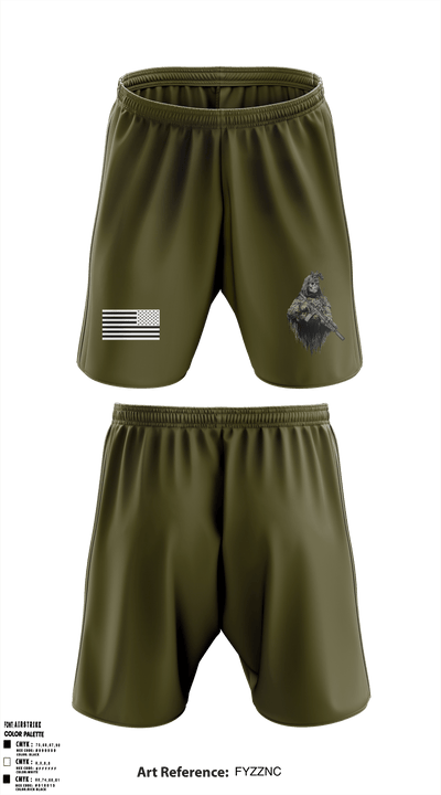 Reapers 66919819 Athletic Shorts With Pockets - 1