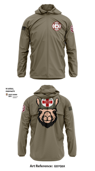 Windbreaker, WBAMCAlpha Company, WBAMC, Softball, Teamtime, Team time, sublimation, custom sports apparel, team uniforms, spirit wear, spiritwear, sports uniforms, custom shirts, team store, custom team store, fundraiser sports, apparel fundraiser