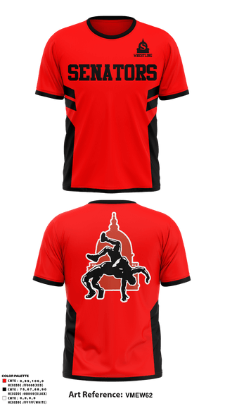 Short Sleeve Performance Shirt, Springfield High School Wrestling, Wrestling, Teamtime, Team time, sublimation, custom sports apparel, team uniforms, spirit wear, spiritwear, sports uniforms, custom shirts, team store, custom team store, fundraiser sports, apparel fundraiser