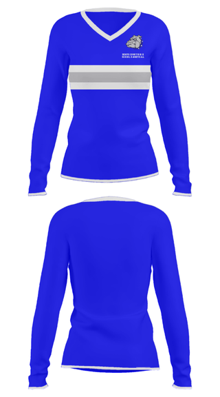 Women's Long Sleeve Vneck Shirt, Desoto County High School Basketball, Men's Basketball, Teamtime, Team time, sublimation, custom sports apparel, team uniforms, spirit wear, spiritwear, sports uniforms, custom shirts, team store, custom team store, fundraiser sports, apparel fundraiser