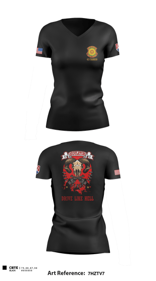 Women's Short Sleeve Vneck Shirt, , Army, Teamtime, Team time, sublimation, custom sports apparel, team uniforms, spirit wear, spiritwear, sports uniforms, custom shirts, team store, custom team store, fundraiser sports, apparel fundraiser