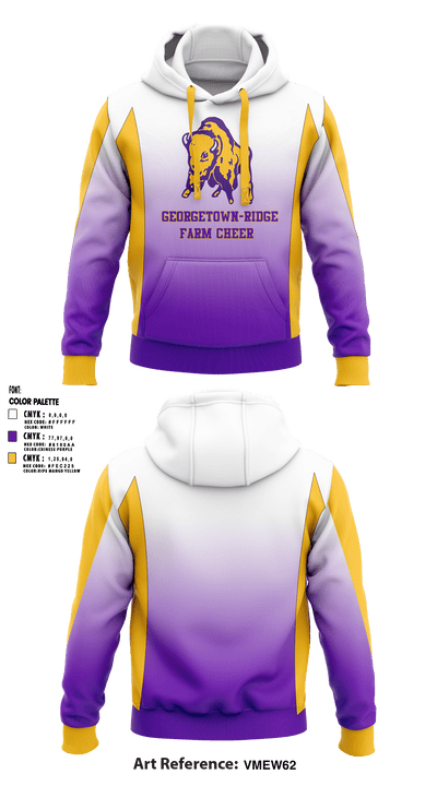 Georgetown-Ridge Farm High School Cheer 38211561 Hoodie - 1