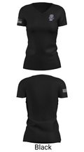 Chilton County High School Band 18562381 Women's Short Sleeve V-neck Shirt - 17
