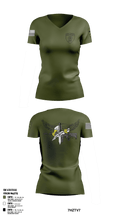 Tulsa County Sheriff’s Office Special Weapons and Tactics 64463274 Women's Short Sleeve V-neck Shirt - 1
