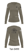 3-133 FA 79966998 Women's Long Sleeve V-neck Shirt - 41