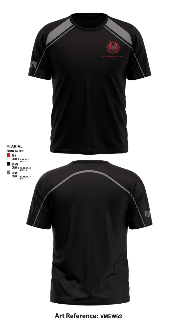 Short Sleeve Performance Shirt, Ragnarok Ordnance Works, , Teamtime, Team time, sublimation, custom sports apparel, team uniforms, spirit wear, spiritwear, sports uniforms, custom shirts, team store, custom team store, fundraiser sports, apparel fundraiser