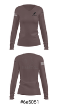 Ramtocompany 18225322 Women's Long Sleeve V-neck Shirt - 20