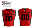 Plainview High School Basketball 35439841 Basketball Uniform - 1