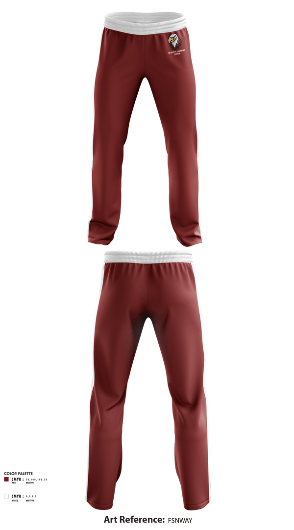 Sweatpants, Crossett Learning Center, Spirit Store, Teamtime, Team time, sublimation, custom sports apparel, team uniforms, spirit wear, spiritwear, sports uniforms, custom shirts, team store, custom team store, fundraiser sports, apparel fundraiser