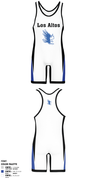 Wrestling Singlet, Los Altos High School Wrestling, Wrestling, Teamtime, Team time, sublimation, custom sports apparel, team uniforms, spirit wear, spiritwear, sports uniforms, custom shirts, team store, custom team store, fundraiser sports, apparel fundraiser
