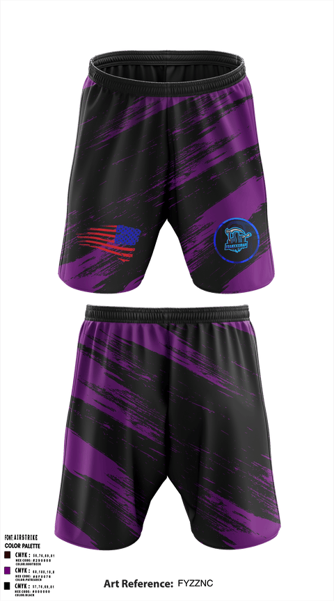 Athletic Shorts With Pockets, FRANXX, E-Sports, Teamtime, Team time, sublimation, custom sports apparel, team uniforms, spirit wear, spiritwear, sports uniforms, custom shirts, team store, custom team store, fundraiser sports, apparel fundraiser