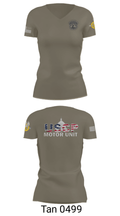 USCP Motor Unit 10127090 Women's Short Sleeve V-neck Shirt - 36