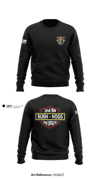 Crew Neck Sweatshirt, MCPOD-XVIII Airborne Corps, Army, Teamtime, Team time, sublimation, custom sports apparel, team uniforms, spirit wear, spiritwear, sports uniforms, custom shirts, team store, custom team store, fundraiser sports, apparel fundraiser