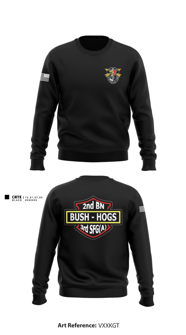 Crew Neck Sweatshirt, MCPOD-XVIII Airborne Corps, Army, Teamtime, Team time, sublimation, custom sports apparel, team uniforms, spirit wear, spiritwear, sports uniforms, custom shirts, team store, custom team store, fundraiser sports, apparel fundraiser