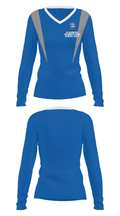 Gladbrook Reinbeck High School Golf 42018722 Women's Long Sleeve V-neck Shirt - 11