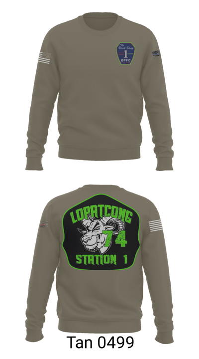 Delaware Park Chemical Engine Co. #1 31356015 Crew Neck Sweatshirt - 11