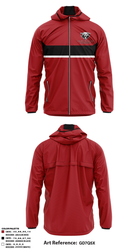 Windbreaker, Paso Robles High School, Spirit Store, Teamtime, Team time, sublimation, custom sports apparel, team uniforms, spirit wear, spiritwear, sports uniforms, custom shirts, team store, custom team store, fundraiser sports, apparel fundraiser