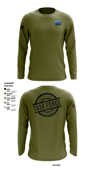 Long Sleeve Performance Shirt, , Police, Teamtime, Team time, sublimation, custom sports apparel, team uniforms, spirit wear, spiritwear, sports uniforms, custom shirts, team store, custom team store, fundraiser sports, apparel fundraiser