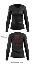 AITB 17971825 Women's Long Sleeve V-neck Shirt - 1