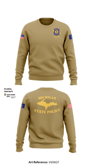 Crew Neck Sweatshirt, , Police, Teamtime, Team time, sublimation, custom sports apparel, team uniforms, spirit wear, spiritwear, sports uniforms, custom shirts, team store, custom team store, fundraiser sports, apparel fundraiser