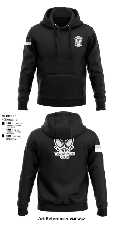 Lochbuie PD TAG 47877554 Hoodie - 1