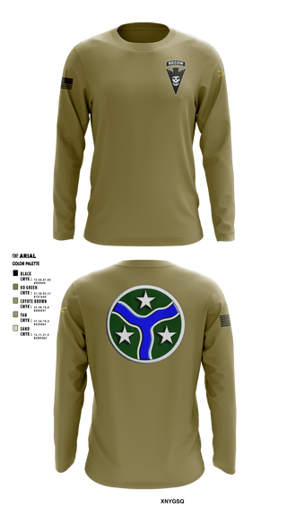 Long Sleeve Performance Shirt, , Army, Teamtime, Team time, sublimation, custom sports apparel, team uniforms, spirit wear, spiritwear, sports uniforms, custom shirts, team store, custom team store, fundraiser sports, apparel fundraiser