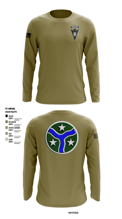 3/278 Armored Calvary Regiment 57774458 Long Sleeve Performance Shirt - 2