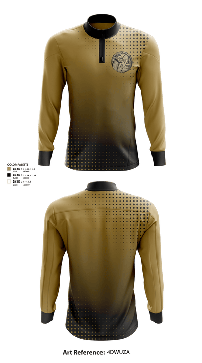 Northeast Metropolitan Regional Technical Vocational High School Basketball 39787016 Quarter Zip Jacket - 2