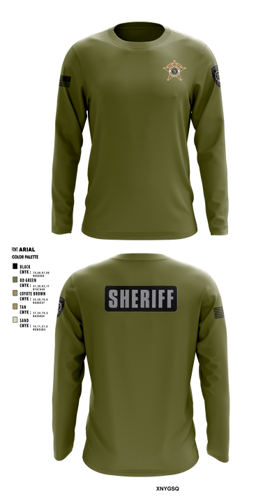 Henry County S.E.R.T. 87395571 Long Sleeve Performance Shirt - 2