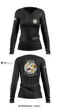 Bravo 3-2 ADA 14430873 Women's Long Sleeve V-neck Shirt - 1
