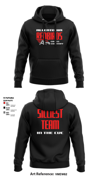 Hoodie, Allentown High School Cross Country, Cross Country, Teamtime, Team time, sublimation, custom sports apparel, team uniforms, spirit wear, spiritwear, sports uniforms, custom shirts, team store, custom team store, fundraiser sports, apparel fundraiser