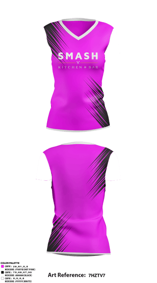 Women's Short Sleeve Vneck Shirt, SMASH, Softball, Teamtime, Team time, sublimation, custom sports apparel, team uniforms, spirit wear, spiritwear, sports uniforms, custom shirts, team store, custom team store, fundraiser sports, apparel fundraiser