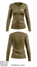 Hades 3421841 Women's Long Sleeve V-neck Shirt - 144