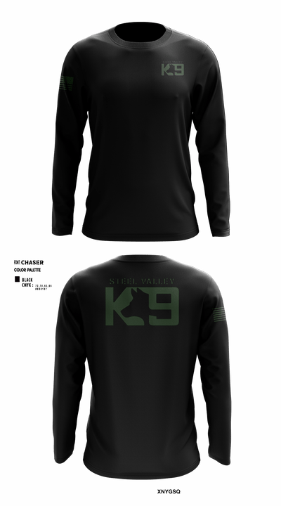 Steel Valley Kennels 65544529 Long Sleeve Performance Shirt - 5