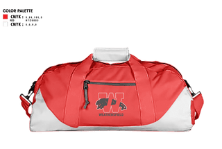 Duffle Bag, Weathersfield Middle School Cheer, Cheer, Teamtime, Team time, sublimation, custom sports apparel, team uniforms, spirit wear, spiritwear, sports uniforms, custom shirts, team store, custom team store, fundraiser sports, apparel fundraiser