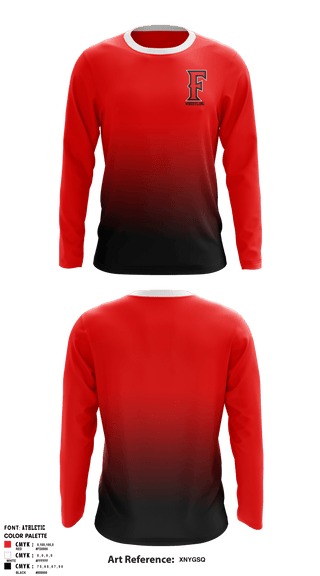 Long Sleeve Rash Guard Shirt, Frontier Senior High School Wrestling, Wrestling, Teamtime, Team time, sublimation, custom sports apparel, team uniforms, spirit wear, spiritwear, sports uniforms, custom shirts, team store, custom team store, fundraiser sports, apparel fundraiser