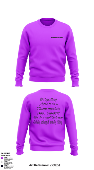 Crew Neck Sweatshirt, Windle Business, , Teamtime, Team time, sublimation, custom sports apparel, team uniforms, spirit wear, spiritwear, sports uniforms, custom shirts, team store, custom team store, fundraiser sports, apparel fundraiser