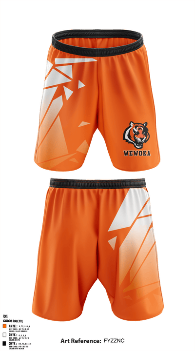 Wewoka High School 59931016 Athletic Shorts With Pockets - 1