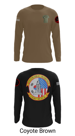 Long Sleeve Performance Shirt, , Marines, Teamtime, Team time, sublimation, custom sports apparel, team uniforms, spirit wear, spiritwear, sports uniforms, custom shirts, team store, custom team store, fundraiser sports, apparel fundraiser