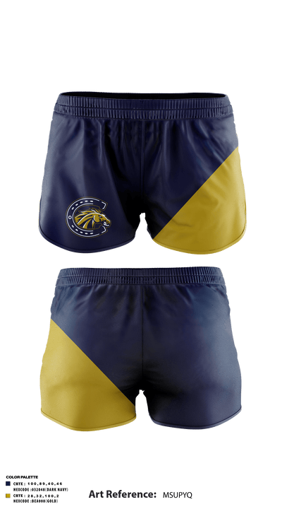 Casteel High School Badminton 82725468 Track Shorts - 1
