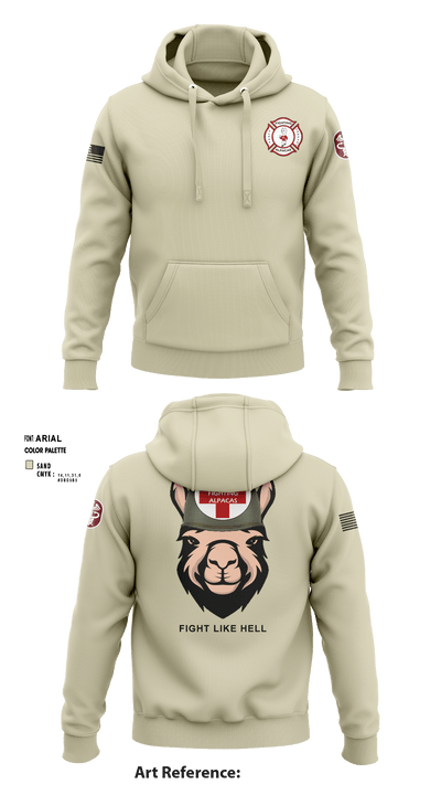 Alpha Company, WBAMC 94187438 Hoodie - 1