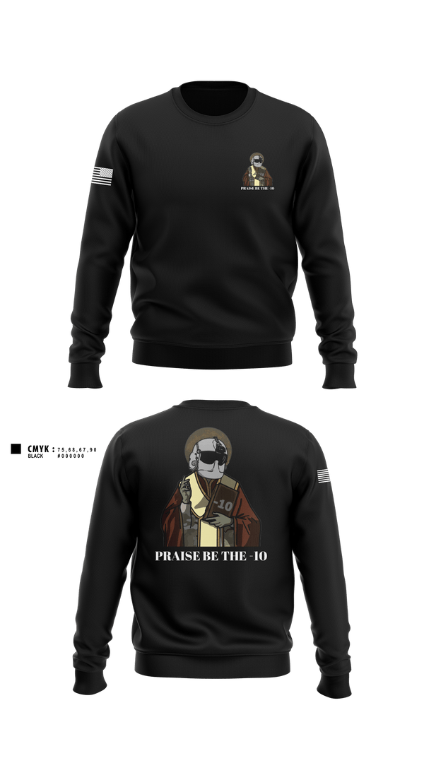 Crew Neck Sweatshirt, Cannibals, Army, Teamtime, Team time, sublimation, custom sports apparel, team uniforms, spirit wear, spiritwear, sports uniforms, custom shirts, team store, custom team store, fundraiser sports, apparel fundraiser