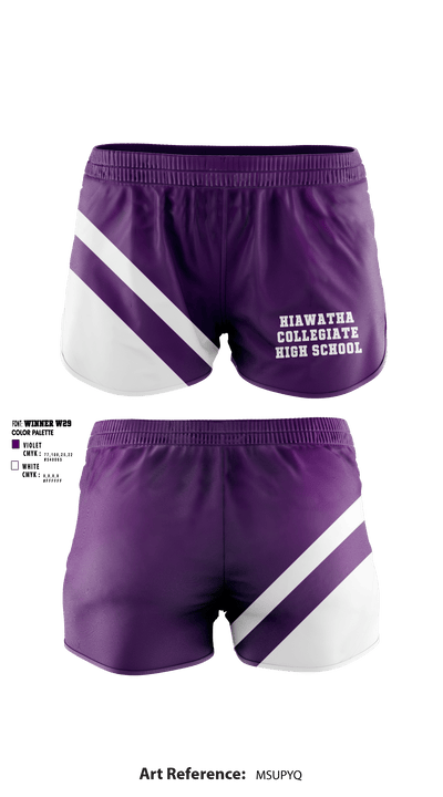 Hiawatha Collegiate High School 13501736 Women's Shorts - 1
