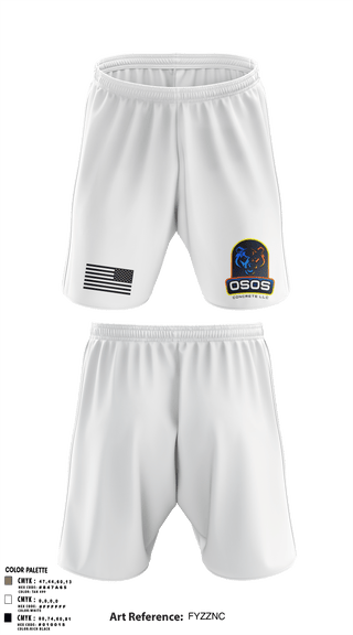 Athletic Shorts With Pockets, OSOS CONCRETE LLC, , Teamtime, Team time, sublimation, custom sports apparel, team uniforms, spirit wear, spiritwear, sports uniforms, custom shirts, team store, custom team store, fundraiser sports, apparel fundraiser