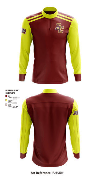 Quarter Zip Jacket, St. Cloud Bulldogs, Football, Teamtime, Team time, sublimation, custom sports apparel, team uniforms, spirit wear, spiritwear, sports uniforms, custom shirts, team store, custom team store, fundraiser sports, apparel fundraiser