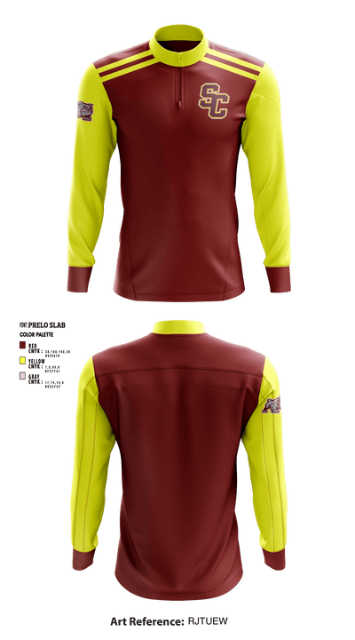 St. Cloud Bulldogs 79211252 Quarter Zip Jacket - 1